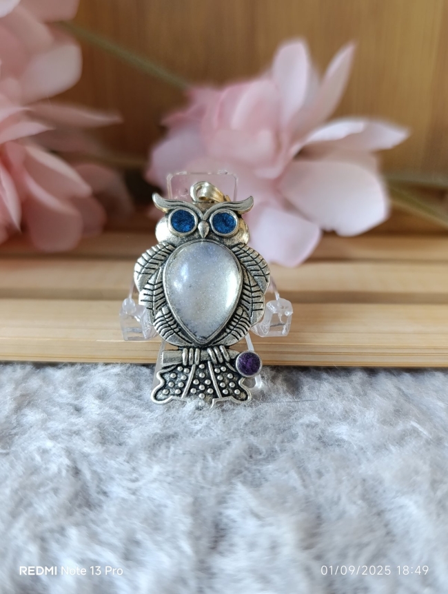 Pendentif Chouette métal