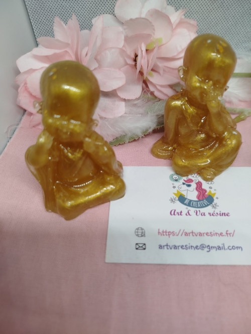 3 moines bouddha