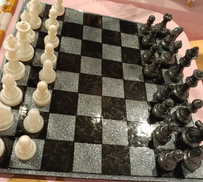 Jeu échec Black/White