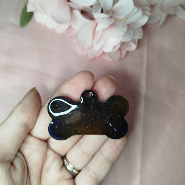 Porte clé chien Noir 