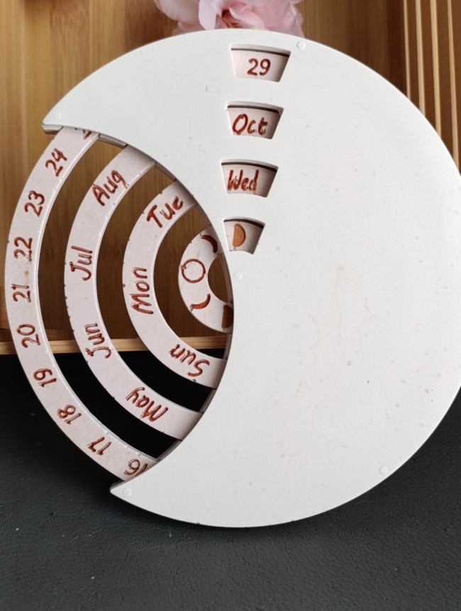 Calendrier Lune Perpétuel Jesmonite