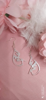 Boucle d&#039;oreille Fée 